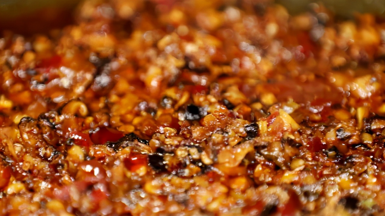 自制蘑菇酱和米饭怎么吃,自制下饭蘑菇肉酱