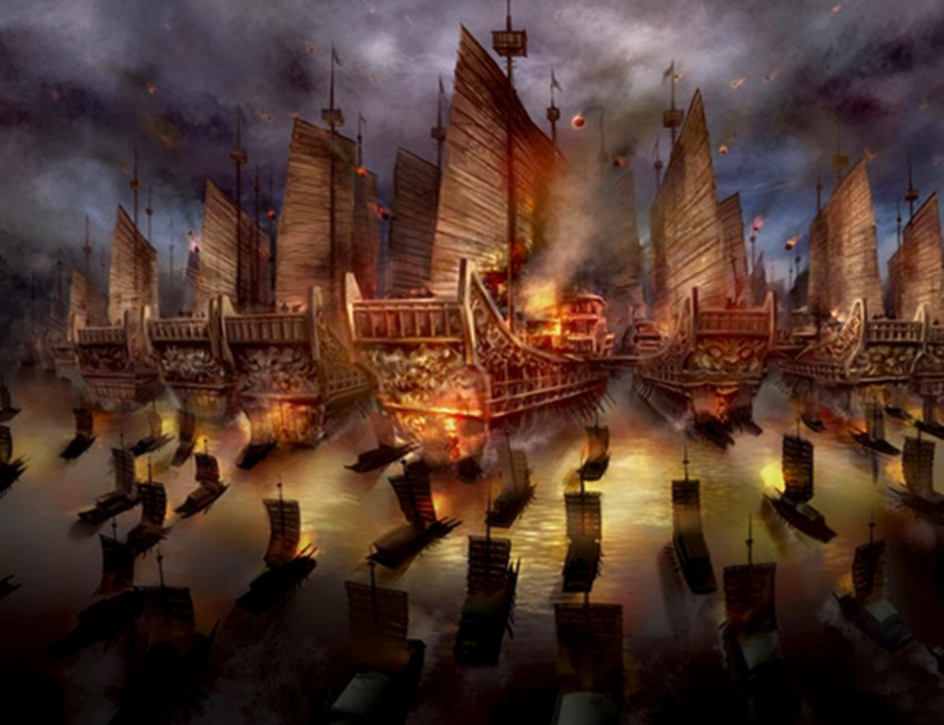 正史中的赤壁之战是怎样的,真实历史三国赤壁之战是假的