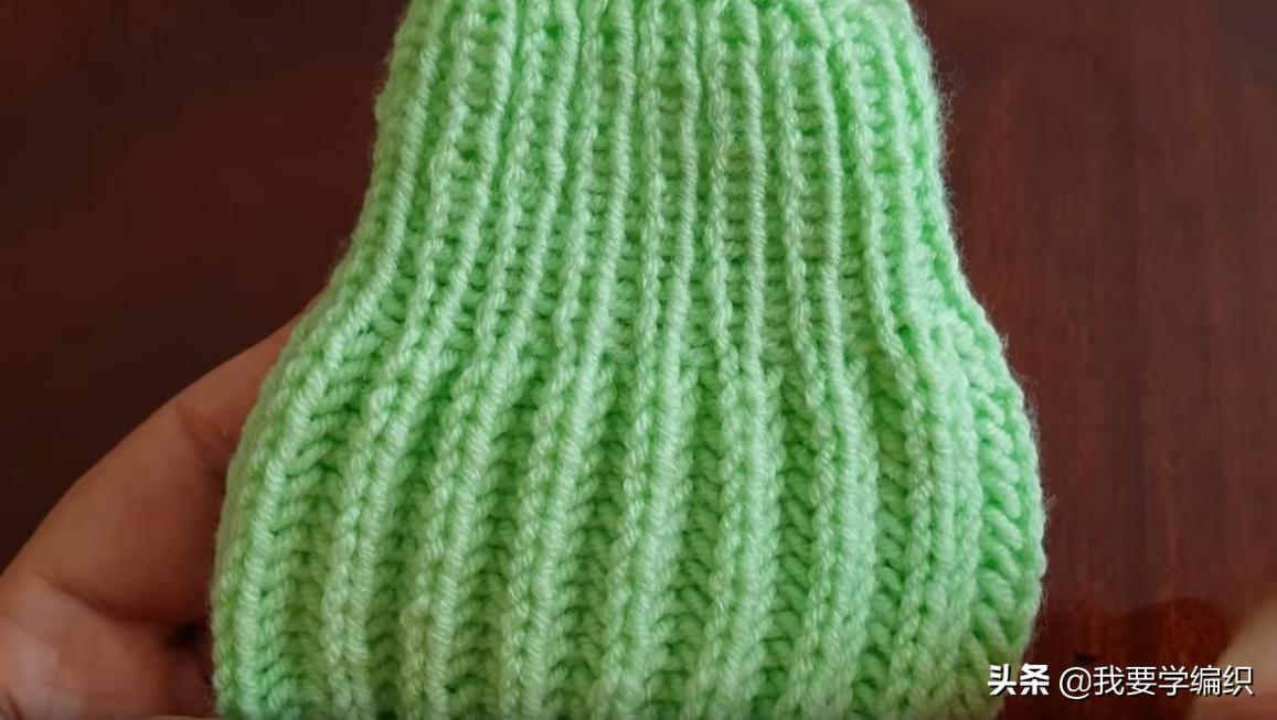 一岁的宝宝织多少针,0-6个月宝宝鞋织法单鞋