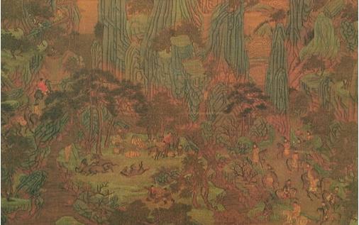 中国文人画艺术,文人生活画