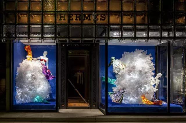 2016年成都爱马仕橱窗,爱马仕东京银座橱窗设计