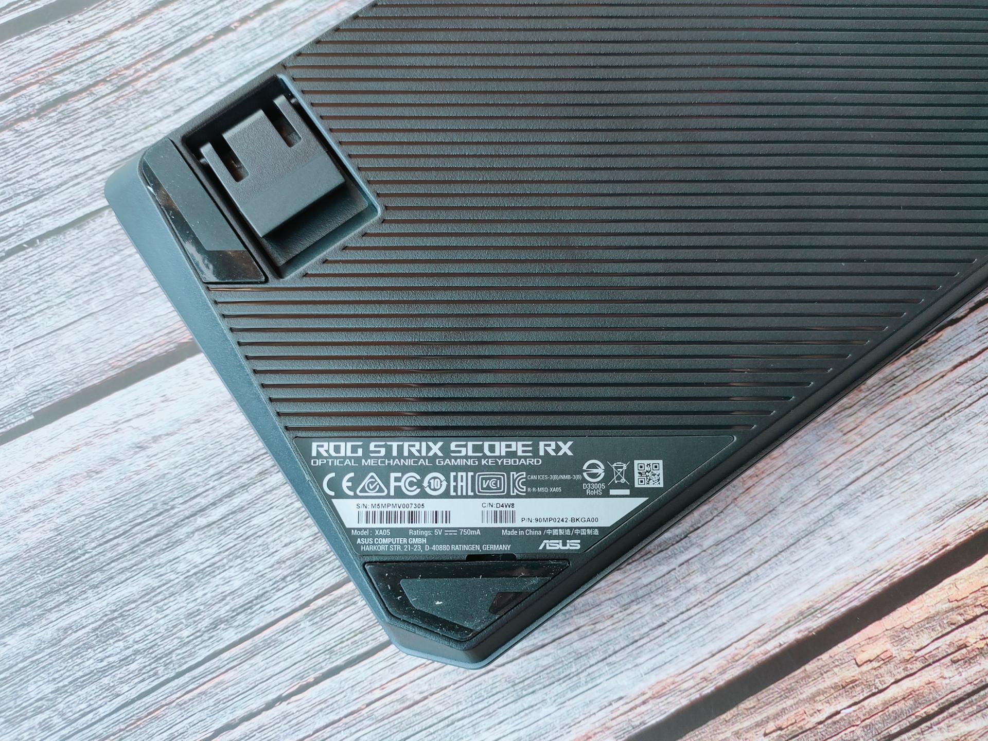 更强寿命和RGB灯光，败家之眼ROG游侠RX光轴键盘