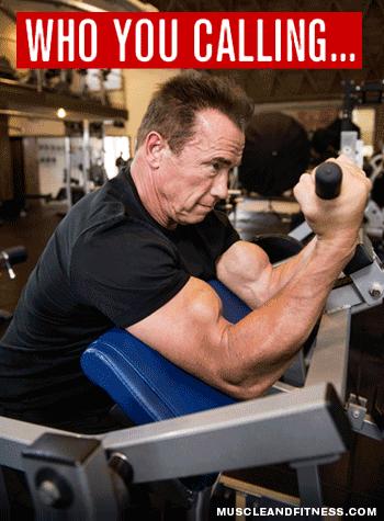 施瓦辛格健身的泵感,施瓦辛格找泵感