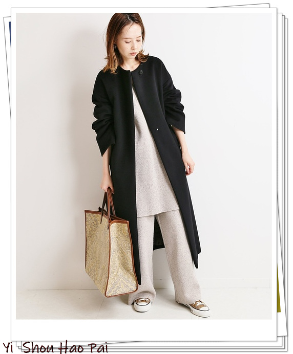 大衣没有领子怎么搭配,大衣领子没有型怎么定型