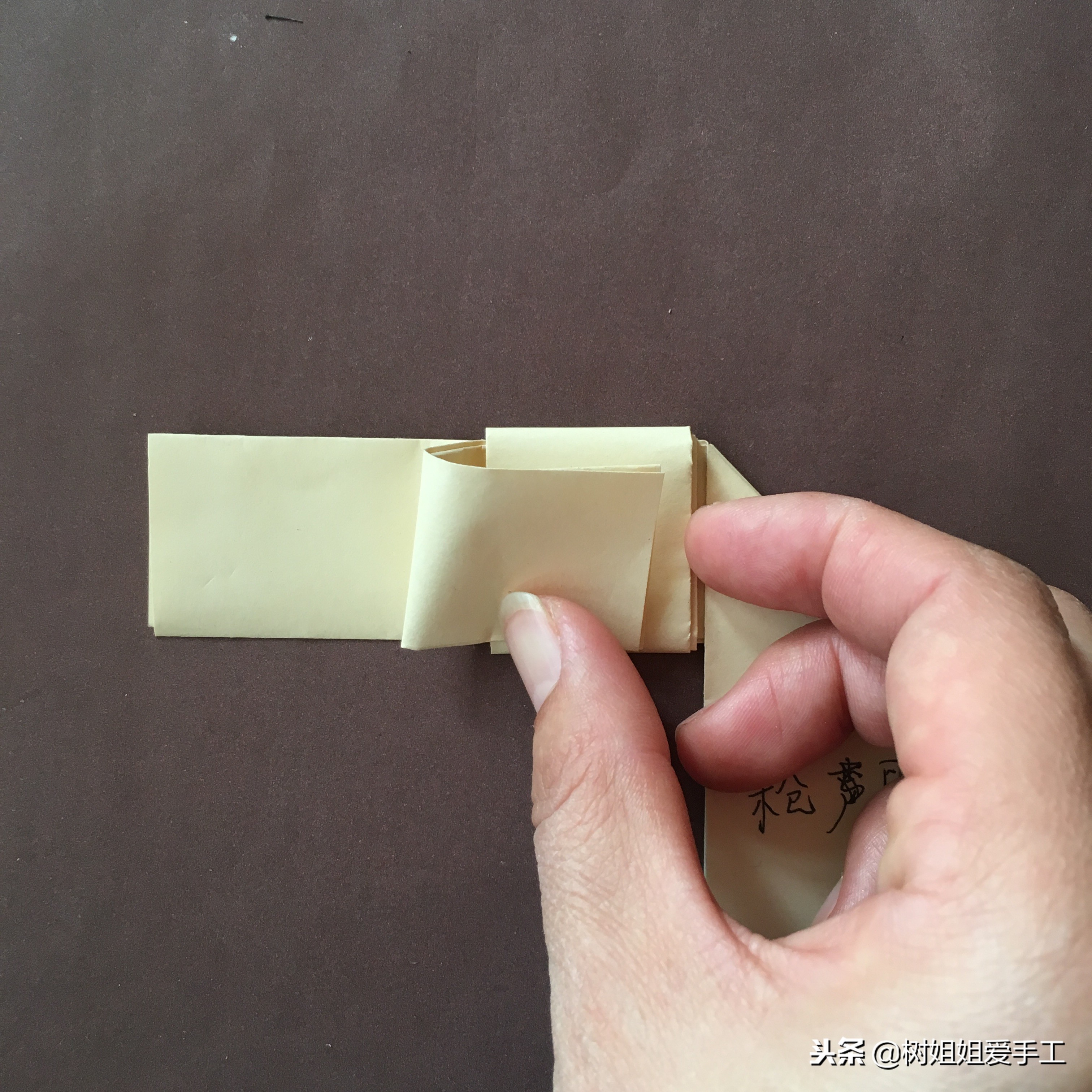 亲子折纸童年,儿童手工折纸枪教程