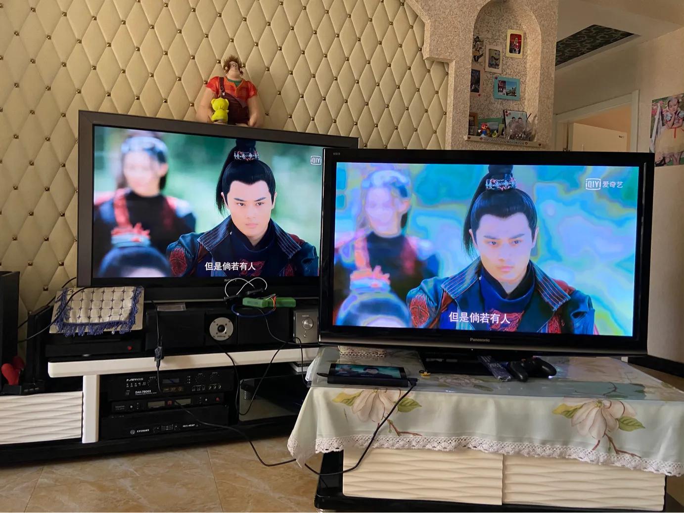 索尼电视pk老夏普电视,索尼老液晶电视投屏