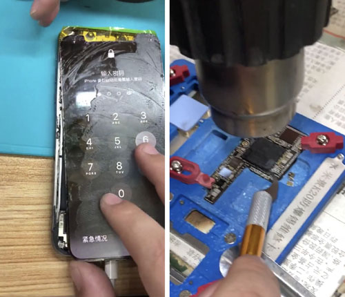 苹果x主板漏电维修一般多少钱,苹果x信号差主板维修