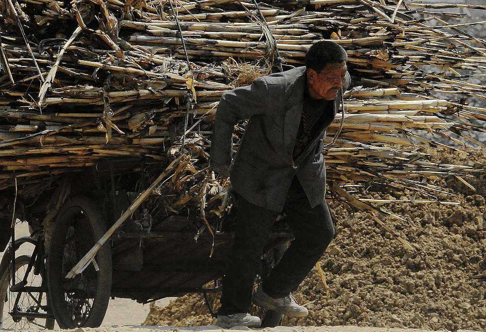 《父亲》老父亲重担由我挑一下吧！您该休息了