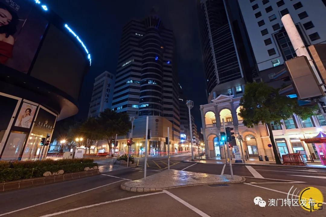 澳门风景真实照片晚上,澳门高清城市夜景视频素材