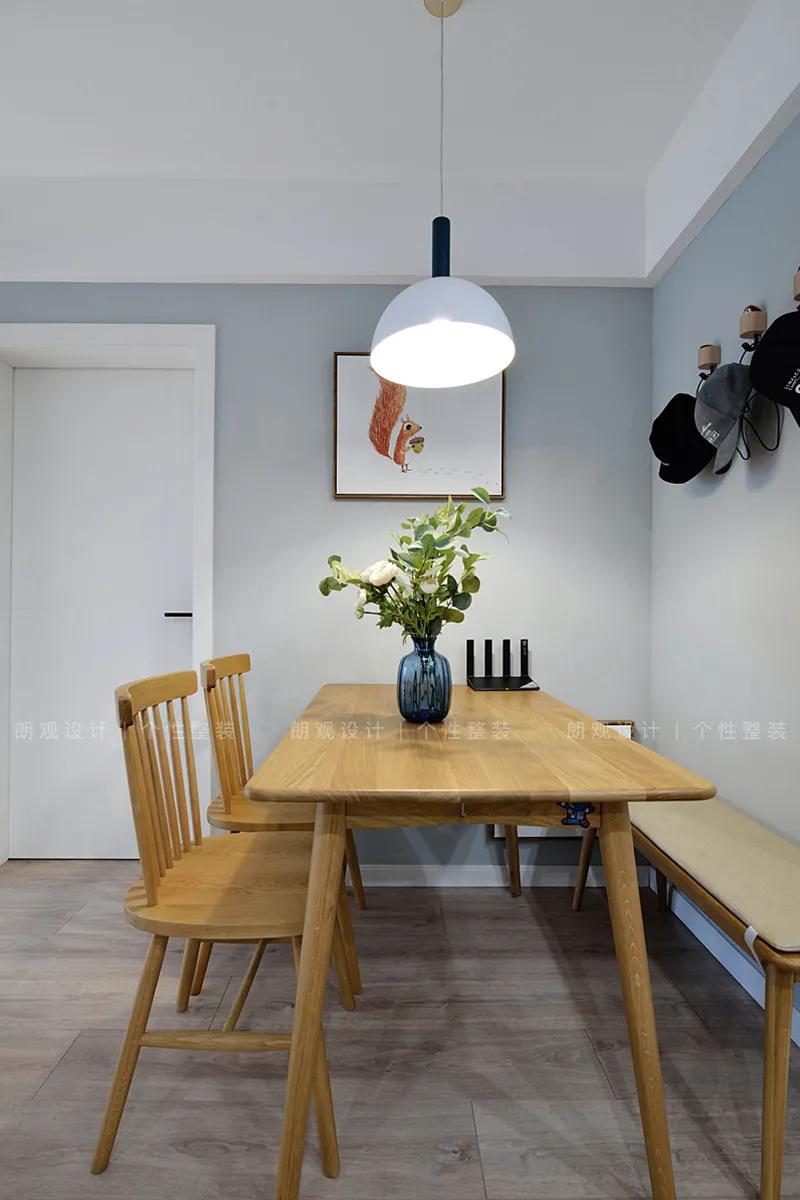 95平北欧风格感受幸福的味道,95平轻奢北欧风格