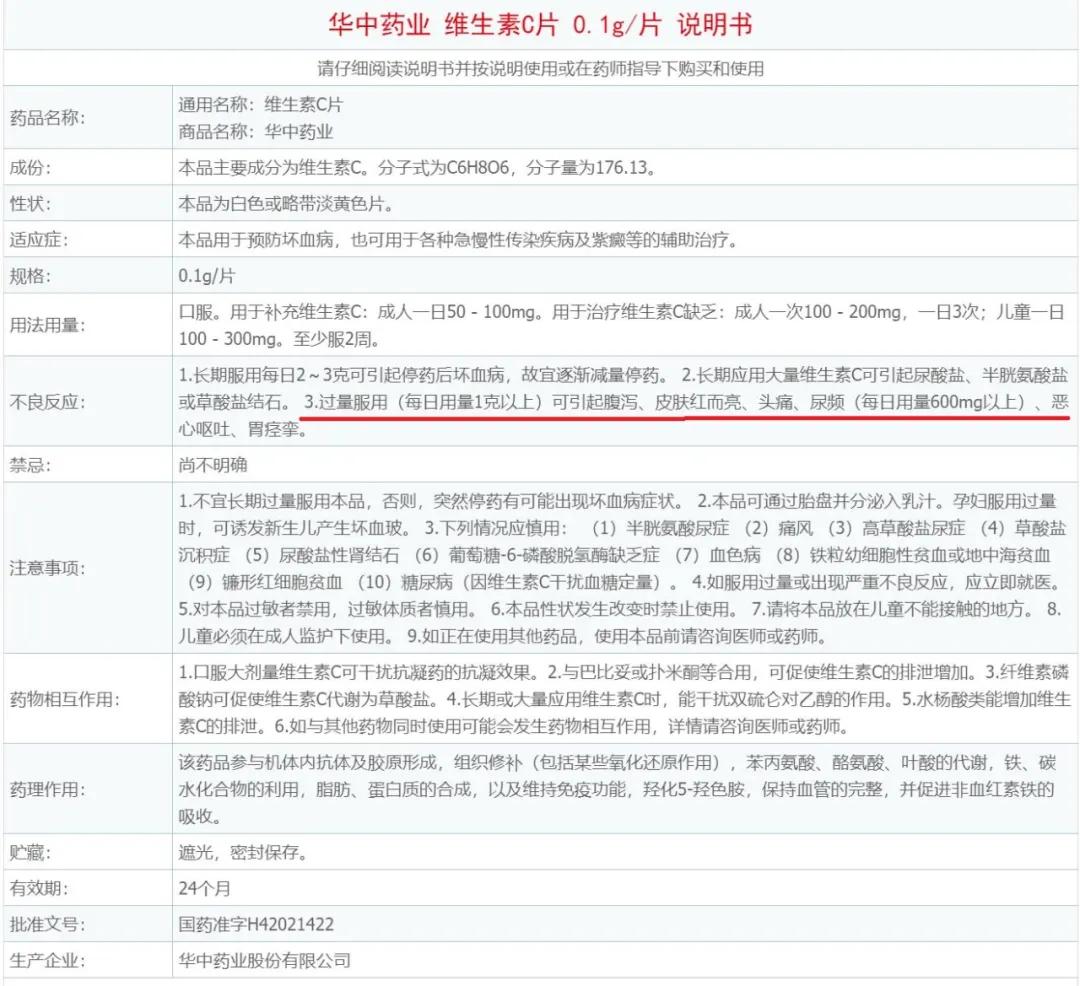 维生素c吃多大剂量,维生素c到底吃多少剂量