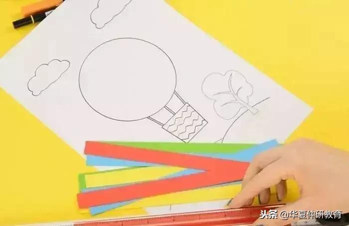 气球创意手工制作,创意手工气球印画