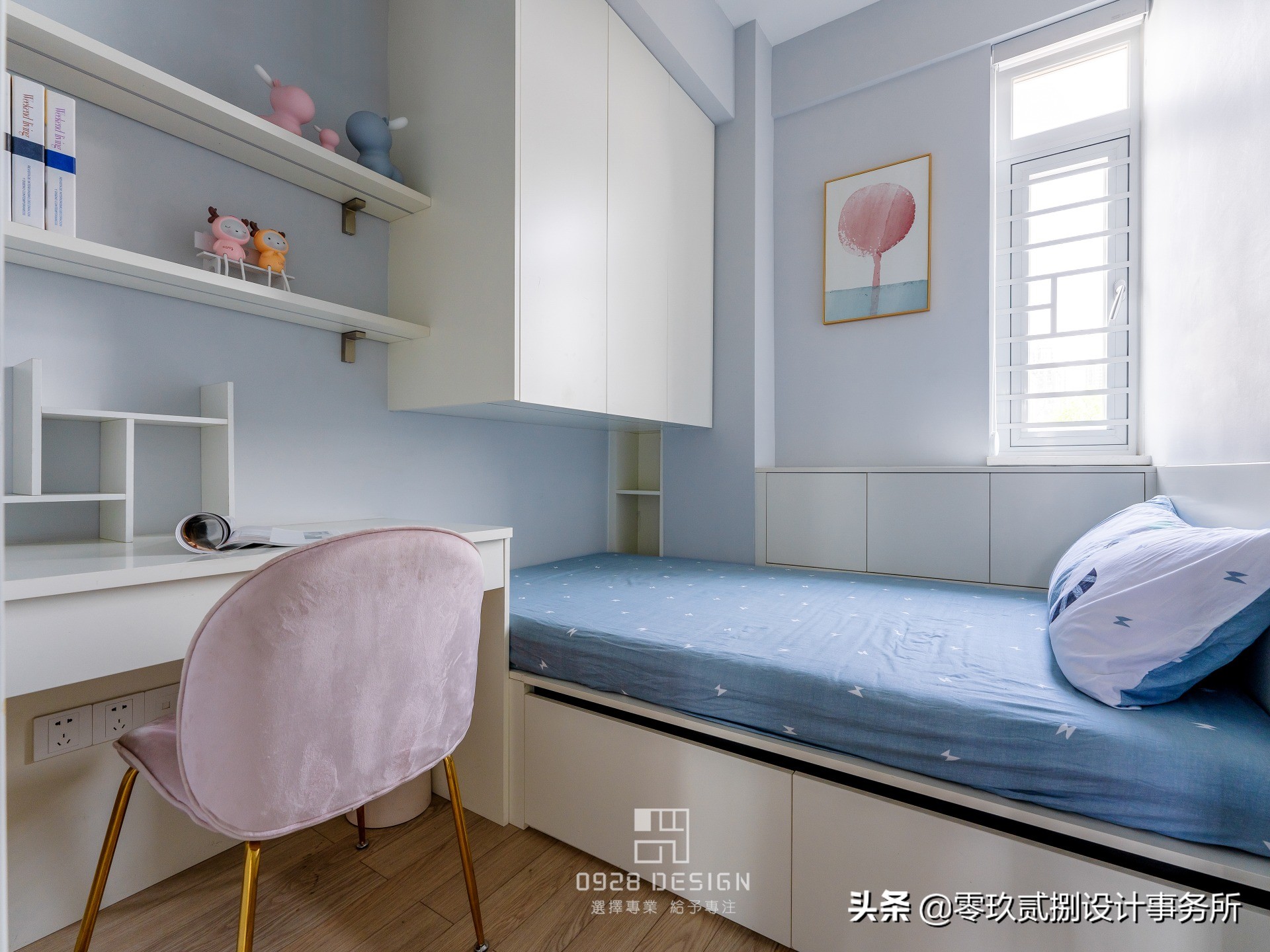 「零玖贰捌设计」65㎡“老破小”格局全改,变身阳光明媚小清新