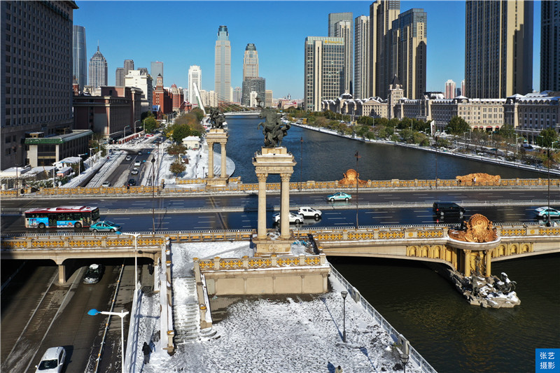 天津海河第一座桥,天津海河上最美的12座桥图片