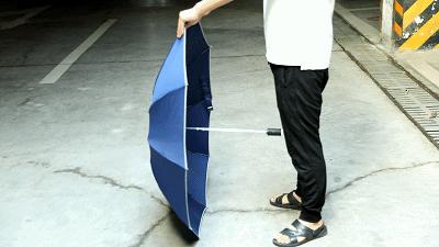 伞怎么自动开合,伞怎么折叠回原样