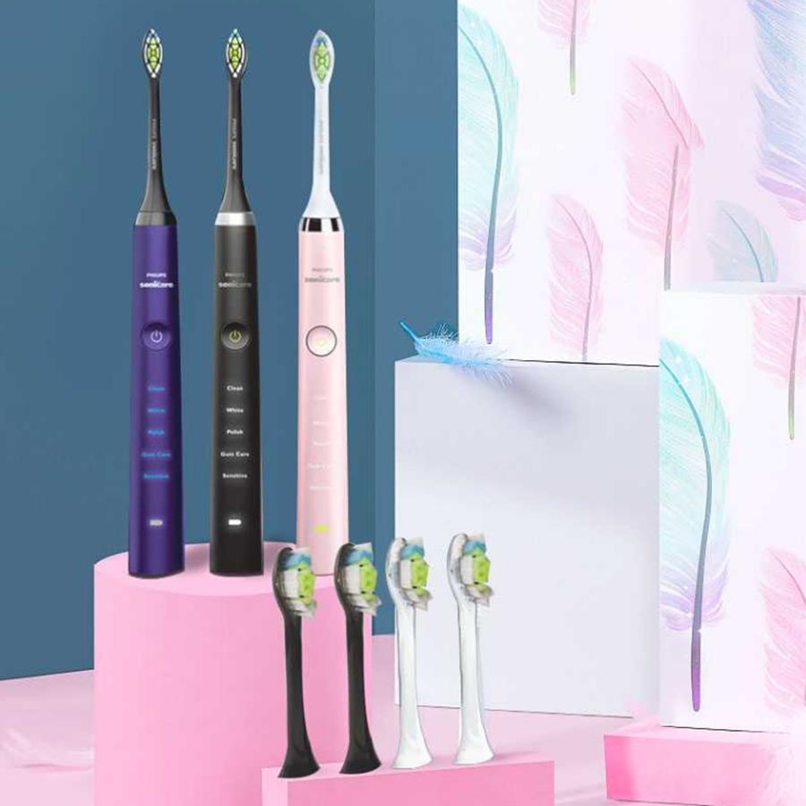 飞利浦声波震动牙刷年末送礼,飞利浦钻石亮白智能声波牙刷