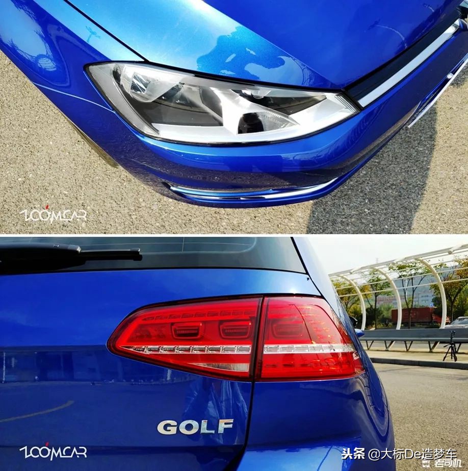 大众高尔夫7.5代1.4t落地价,高尔夫7代高级蓝