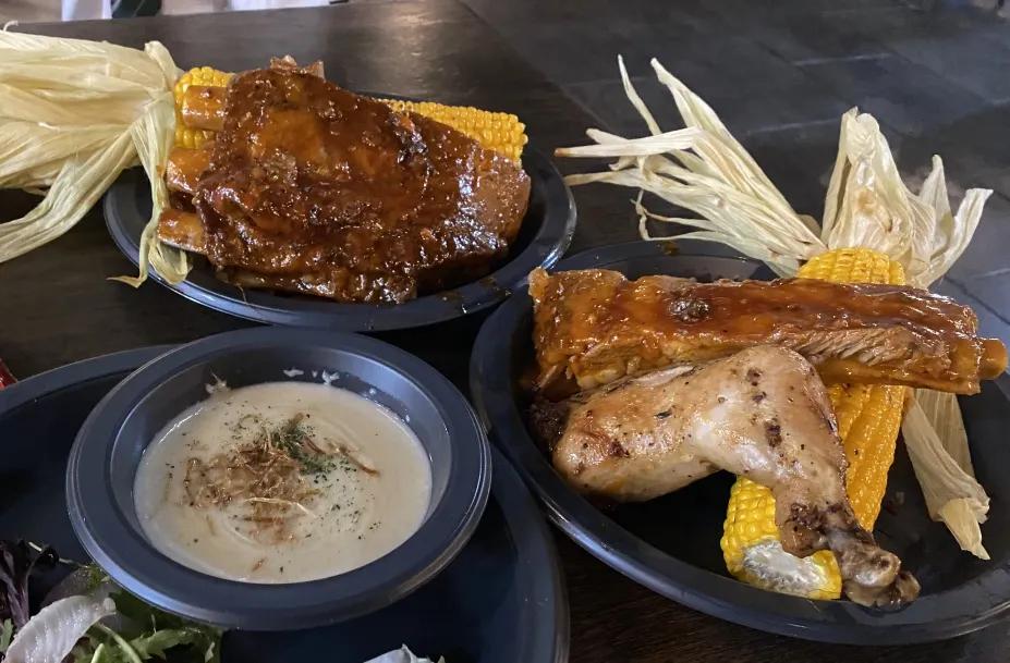 北京环球影城阿甘虾餐厅,北京环球影城三把扫帚餐厅