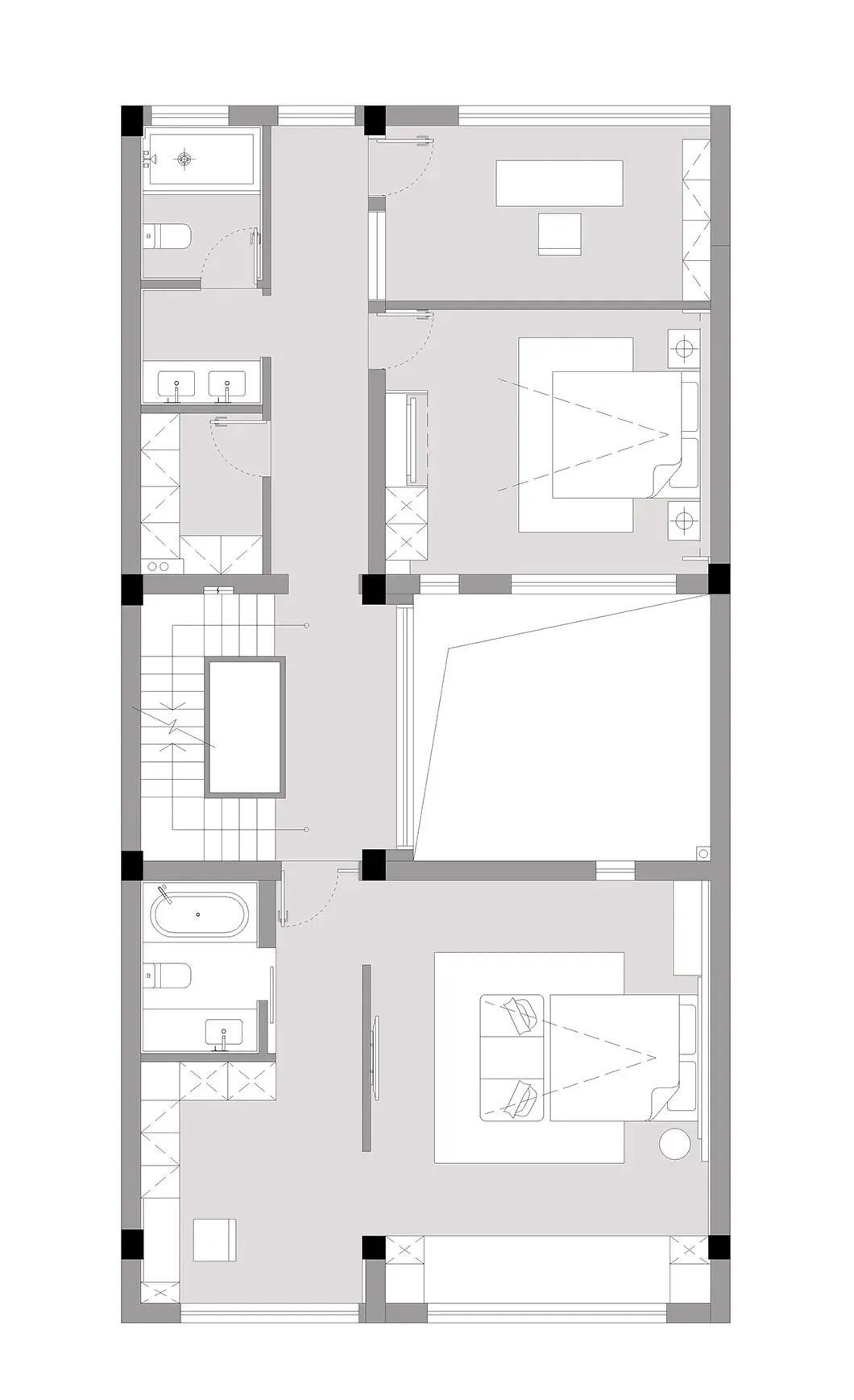 450平米中式合院天井采光,450平中式合院靠谱吗