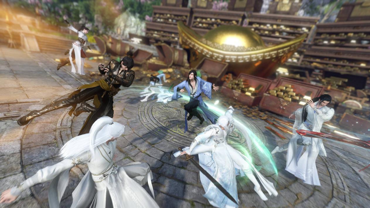 玩家潜伏土豪帮会，专门偷听情报贩卖，为此还专门组了间谍群