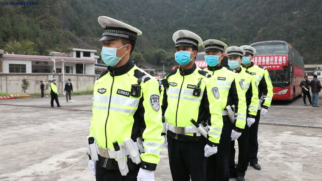 交警复工复产抗疫保畅宣传,贵州交警坚守防控防疫第一线
