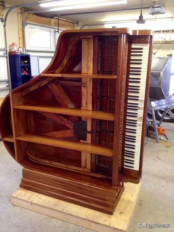 自制墙体书架简单又好用,最简单的书架构造