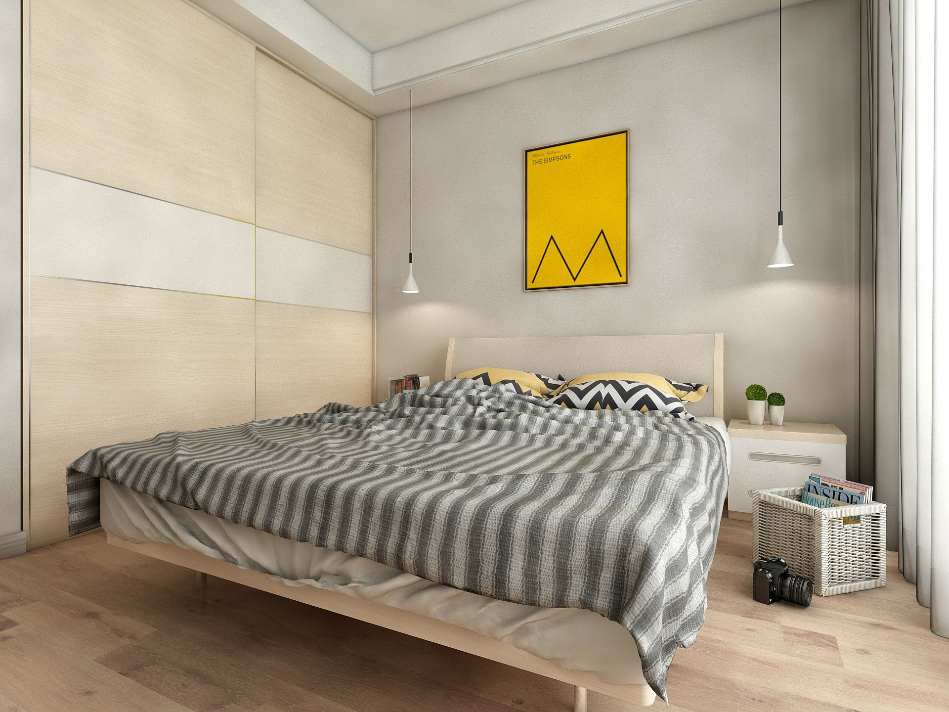 刀把型卧室一房变两房,刀把型小户型老房子