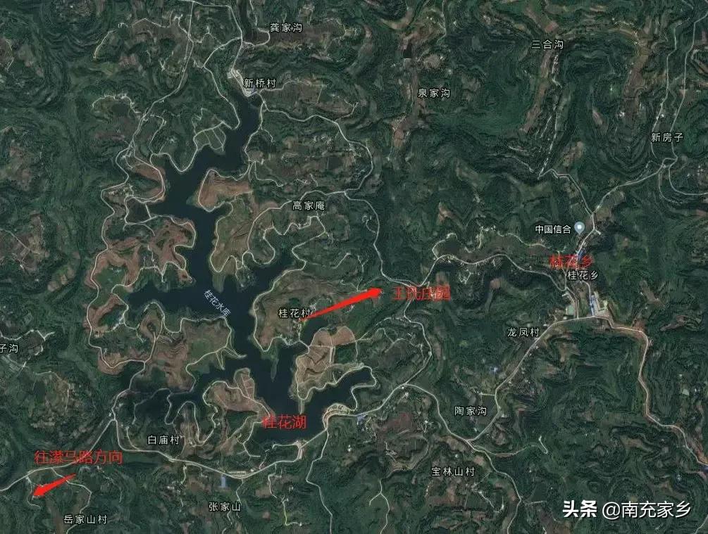 四川南充千年古城,南充小山村