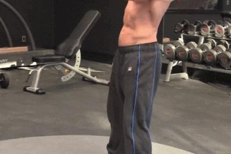 1对哑铃练全身只练力量,1对哑铃6个动作每天1次适合上班族