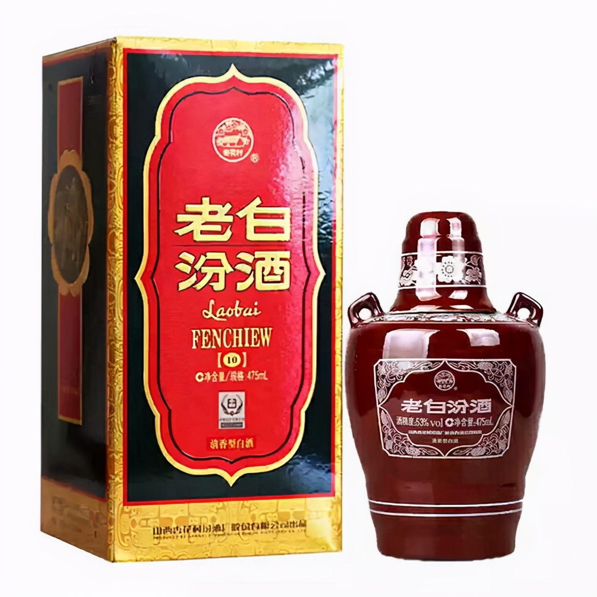 清香型白酒老白汾10年,老白汾15年42度和53度汾酒哪个好