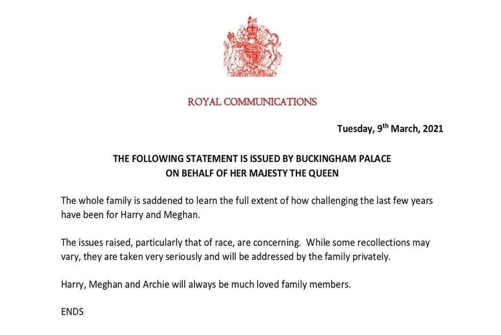 梅根和英国王室打起了媒体战,梅根含泪谈英国王室