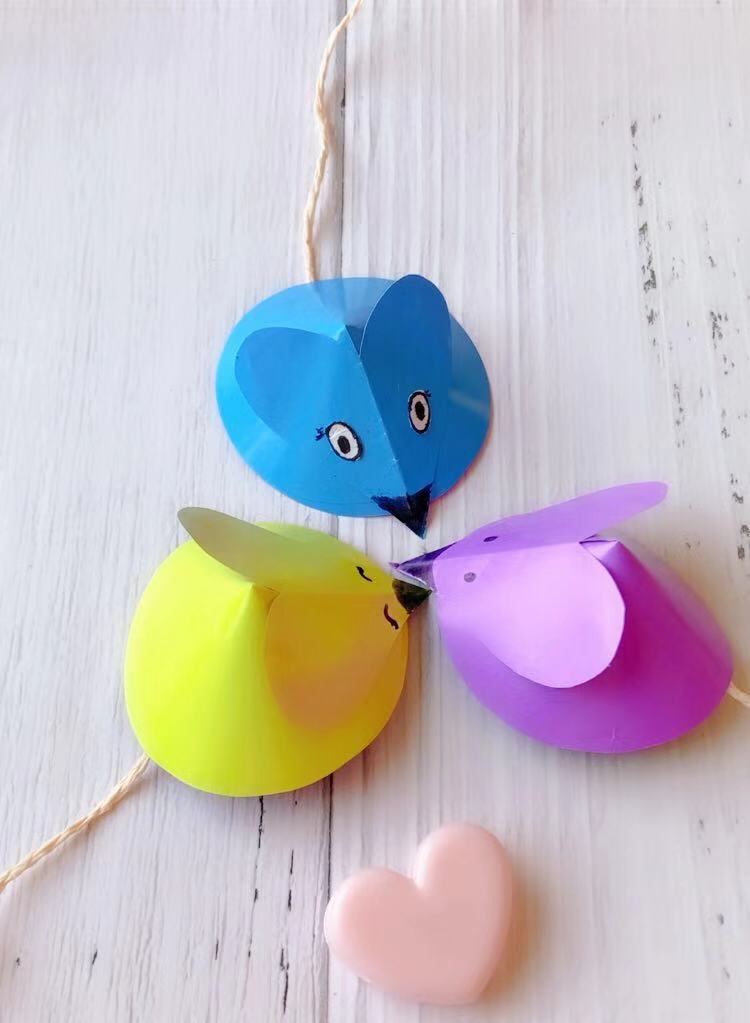 趣味小折纸儿童,趣味折纸教程小鸟