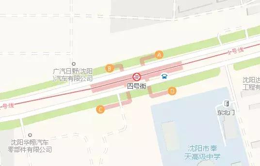 沈阳市地铁换乘示意图,沈阳地铁换乘图