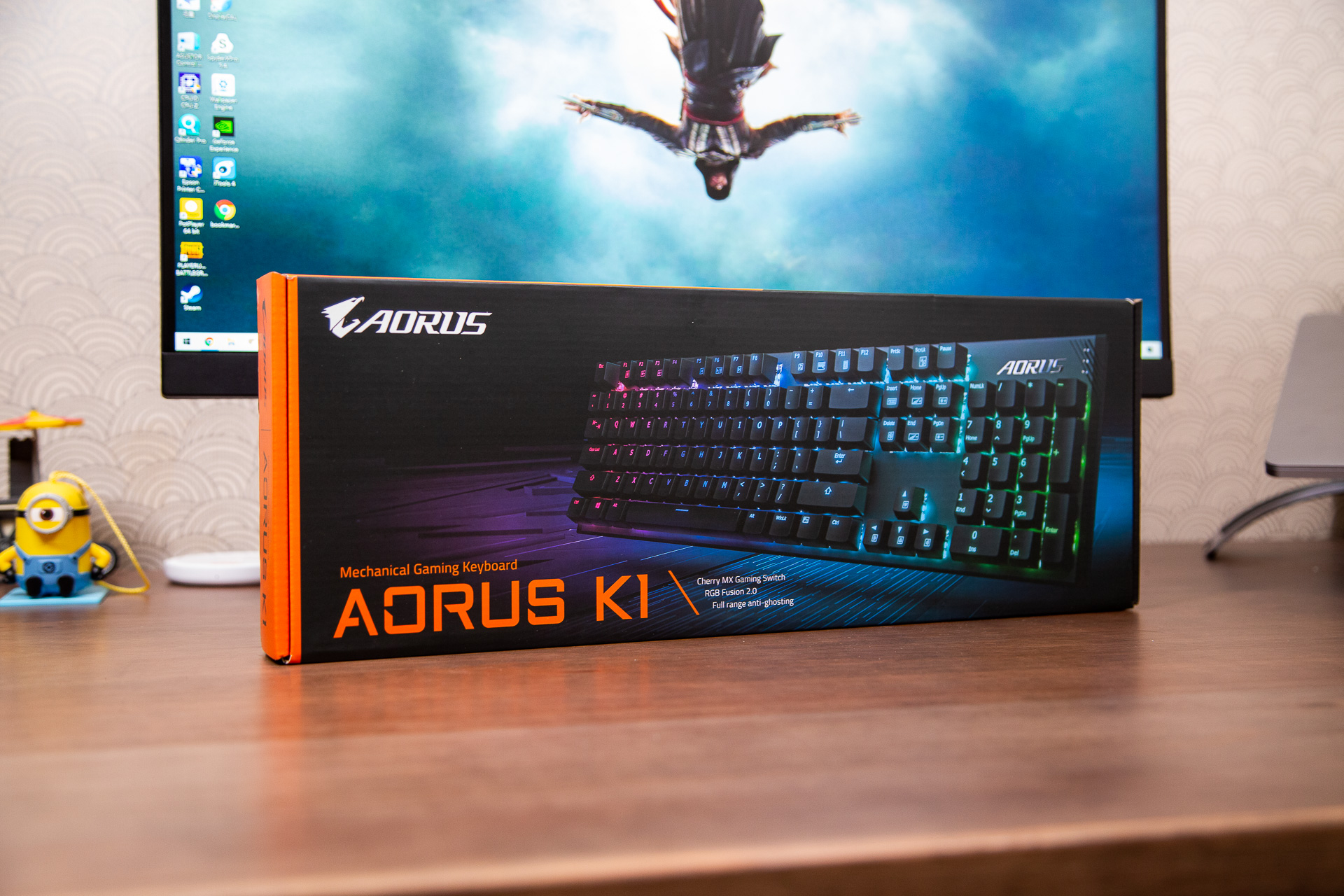 技嘉k1键盘如何,技嘉AORUS键盘