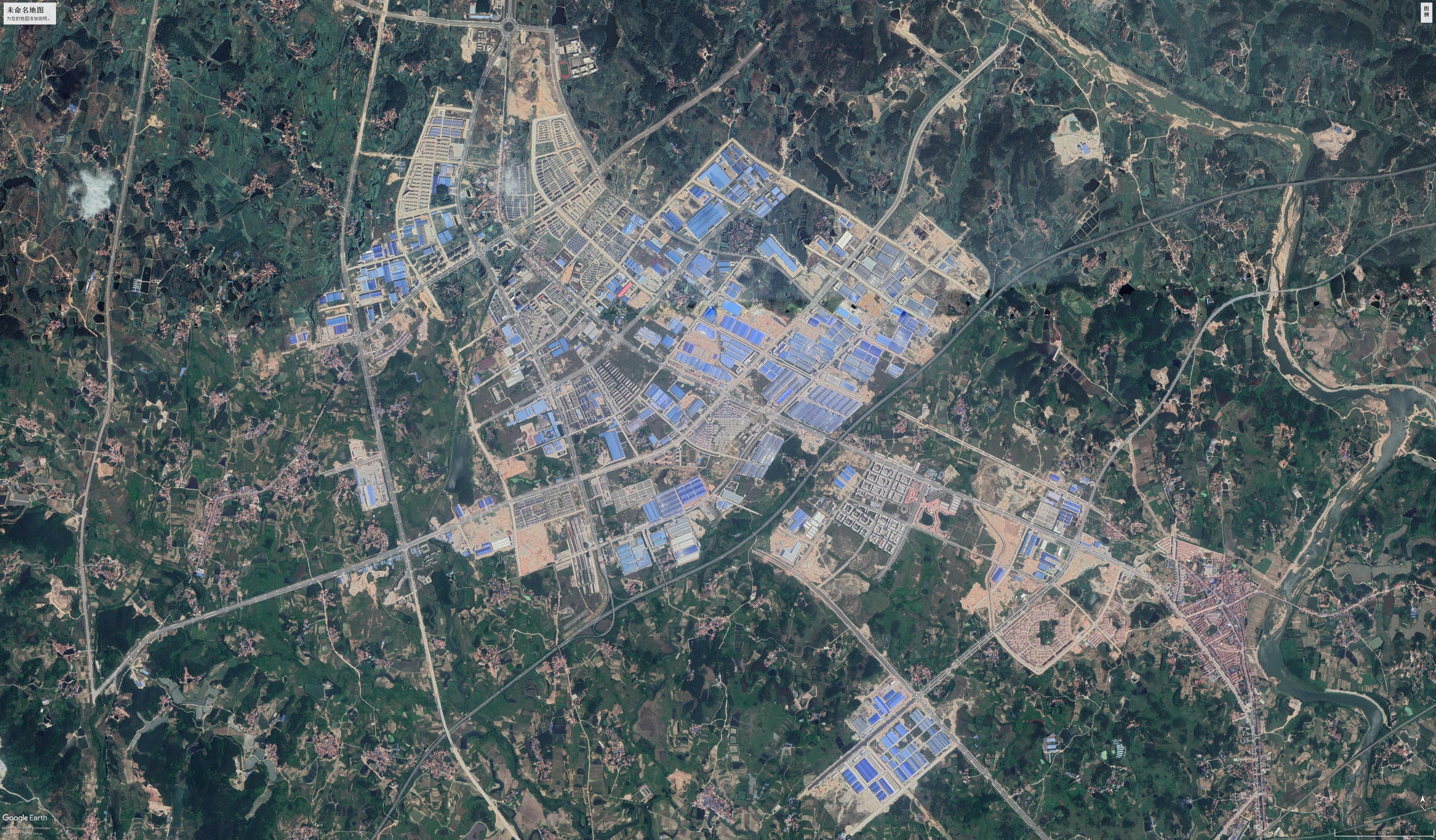 卫星地图看基地,卫星看凤凰