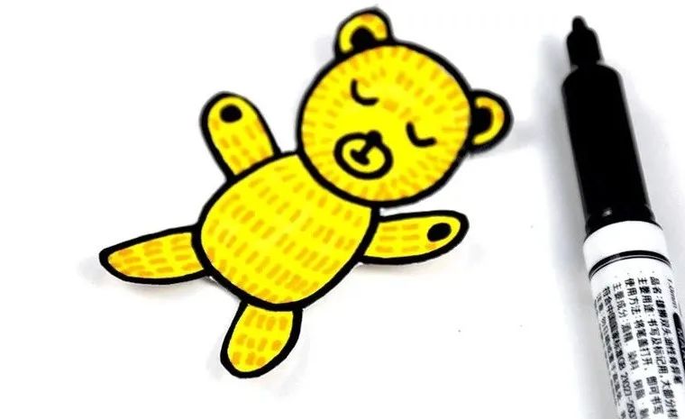 儿童画我有一双巧巧手,花被子儿童画小班