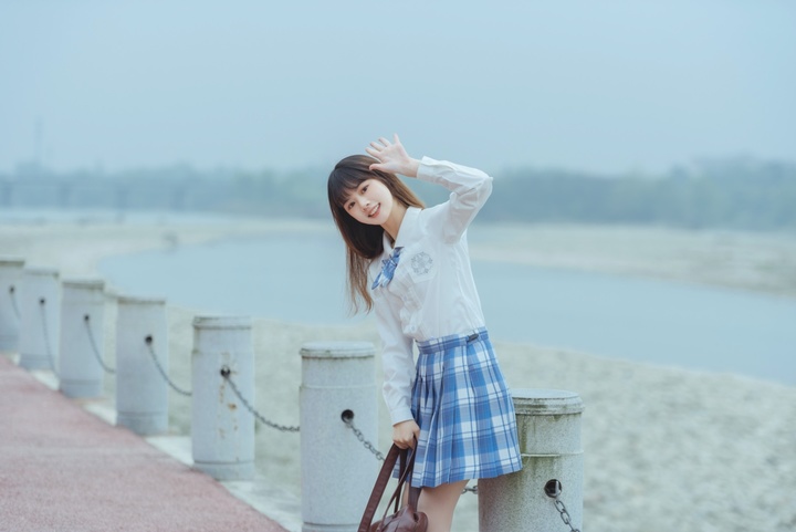 温柔少女写真,日系少女校园写真