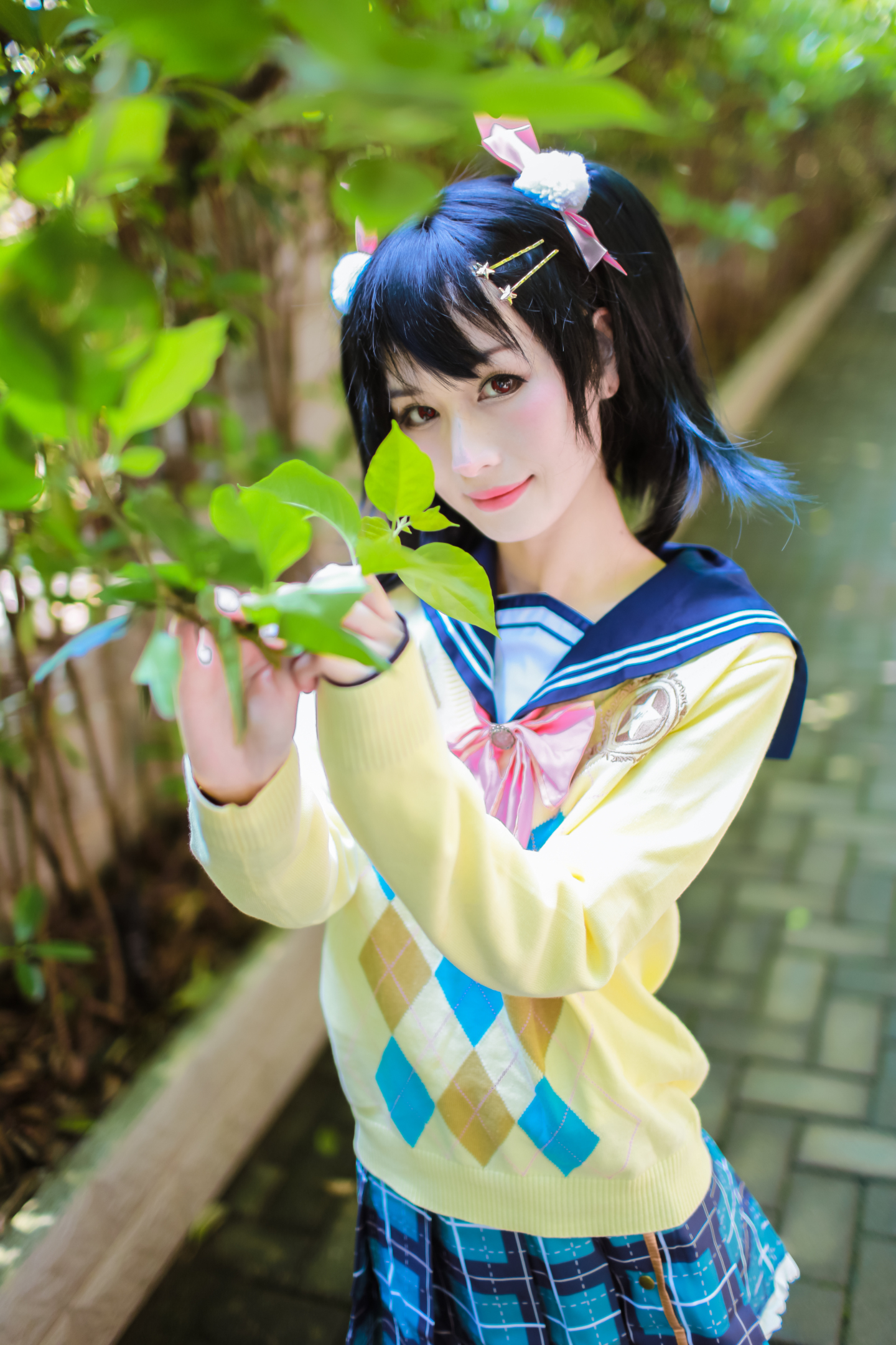 lovelive 矢泽妮可cosplay (矢泽妮可化妆全过程)