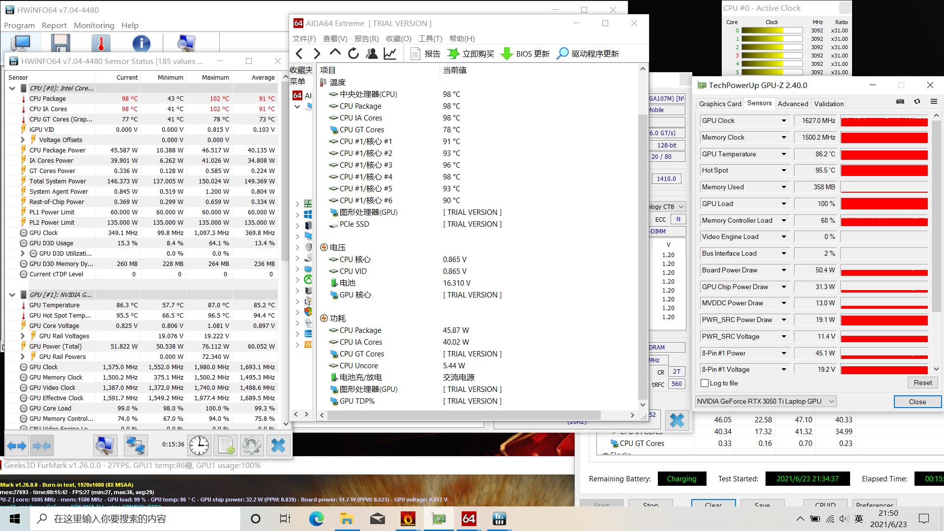 i7-11370h配rtx3050ti性能怎么样,神舟i511400h相当于什么水平