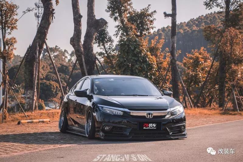 潮汕思域改气动避震,潮汕二手改装思域