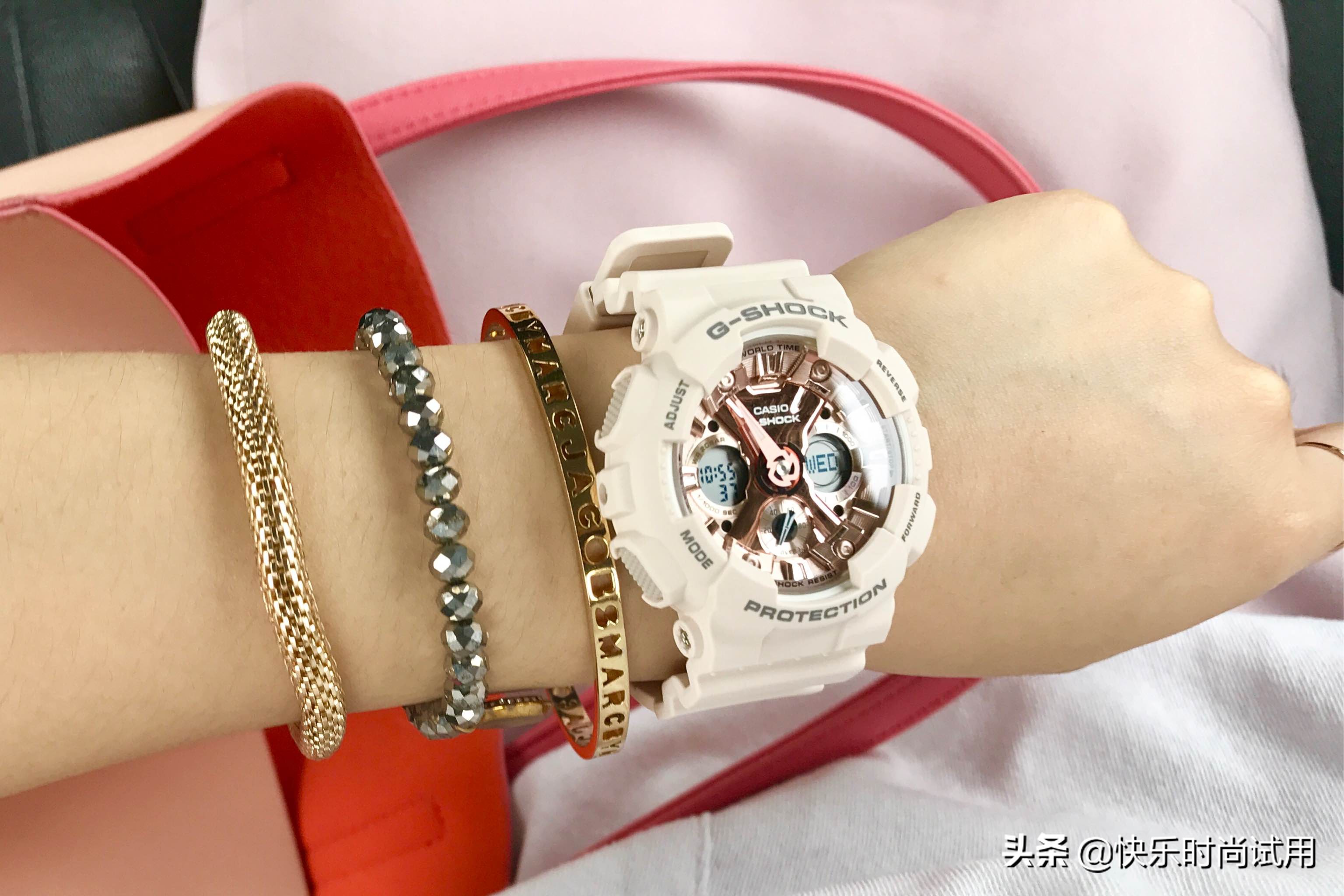 卡西欧g-shock手表女生,卡西欧手表女gshock透明