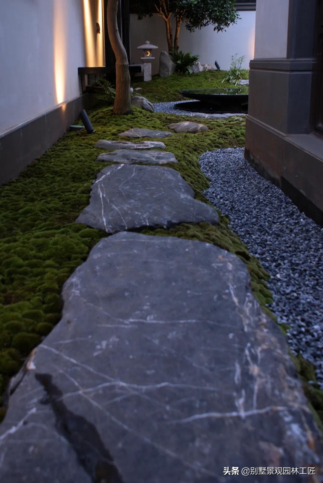 松江区禅意日式庭院设计,日式禅意园林小景观