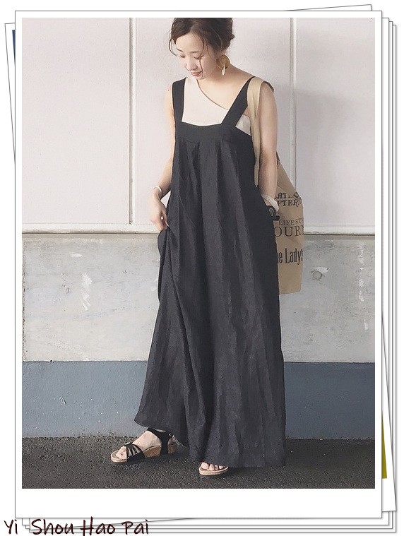 夏天一身黑色如何穿搭高级感,夏天黑色怎么穿搭