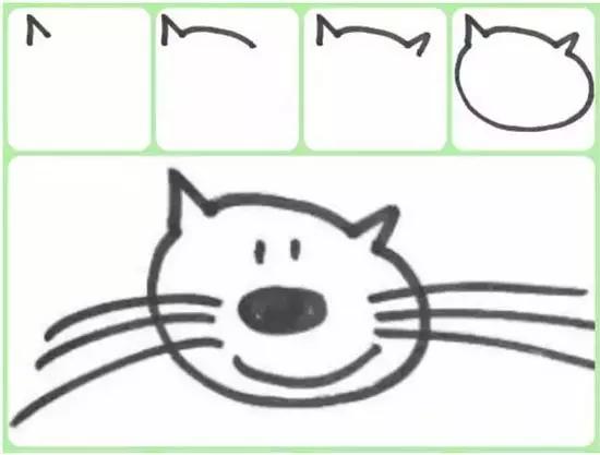 简笔画大全幼儿园简单又漂亮,全家福简笔画六口人超简单幼儿园