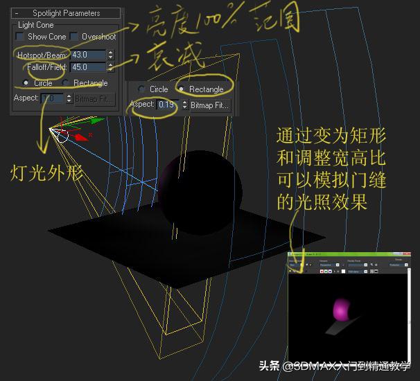 3dmax灯光材质怎么调,3dmax里的灯光材质如何设置