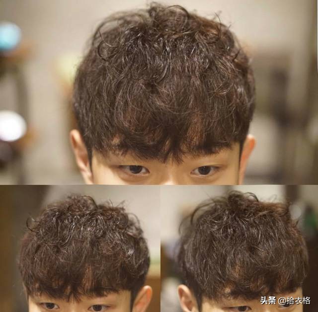 男生烫发蓬松自然韩式,男生烫发蓬松又自然又好看