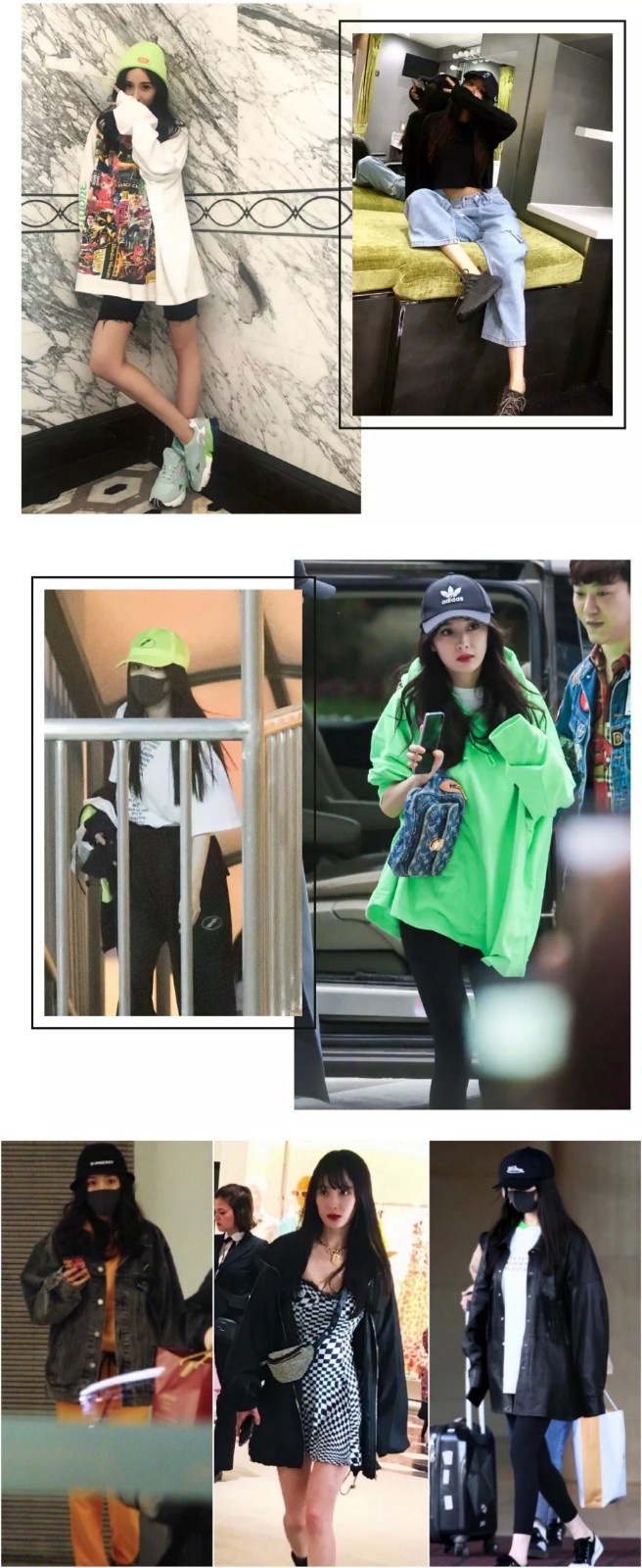 杨幂同款棒球服ins潮牌,杨幂we11卫衣