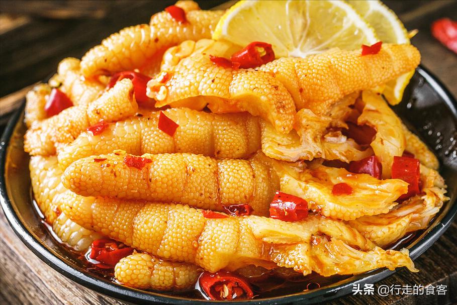 柠檬鸡爪酸辣脆爽,吃正宗的酸辣柠檬无骨鸡爪