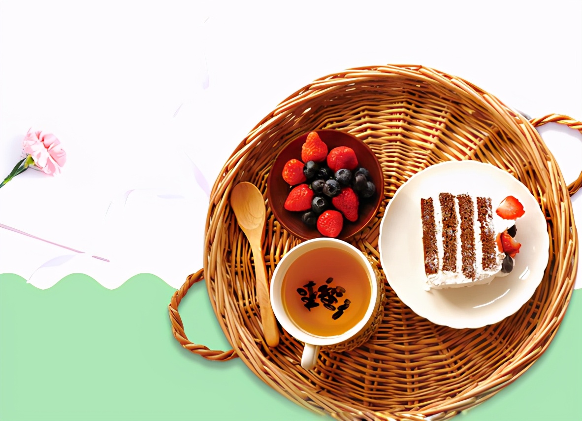 一杯小麦茶,一杯小麦