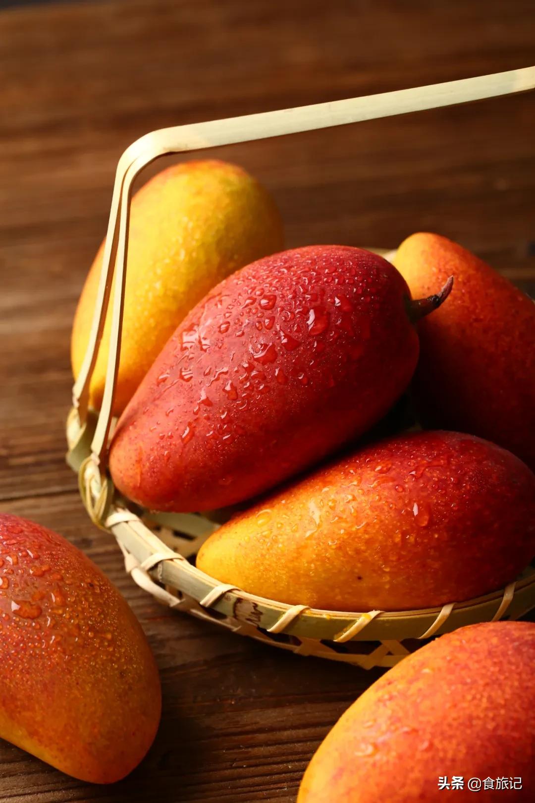 海南贵妃树上熟芒果,海南贵妃芒自然熟